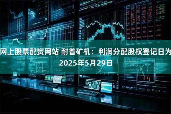 网上股票配资网站 耐普矿机：利润分配股权登记日为2025年5月29日
