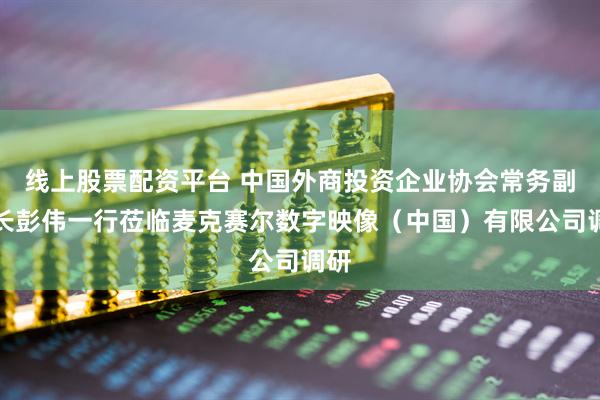 线上股票配资平台 中国外商投资企业协会常务副会长彭伟一行莅临麦克赛尔数字映像（中国）有限公司调研