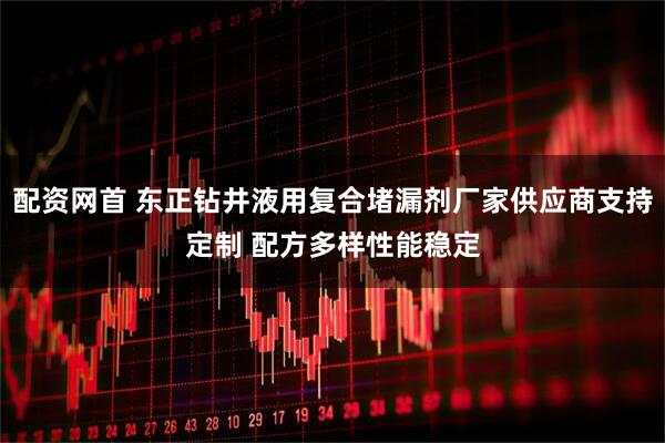 配资网首 东正钻井液用复合堵漏剂厂家供应商支持定制 配方多样性能稳定